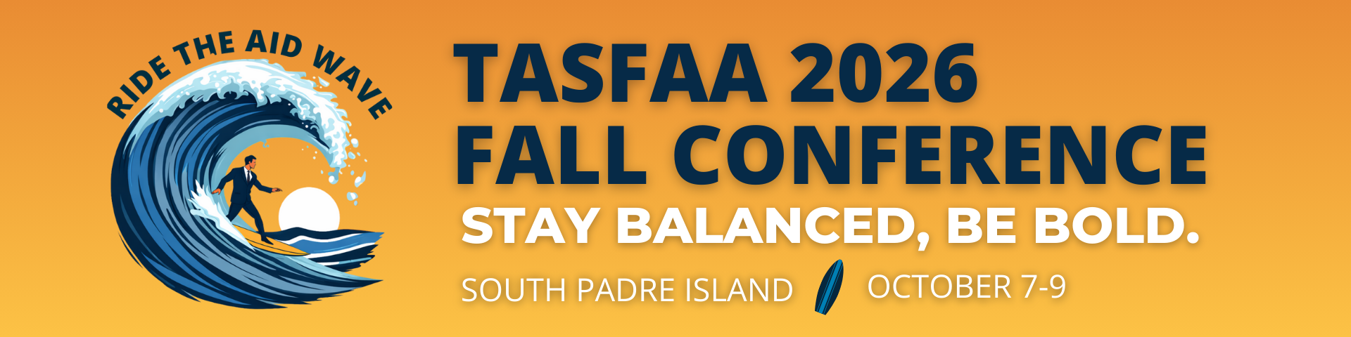 TASFAA Fall Conference Website Page Banner